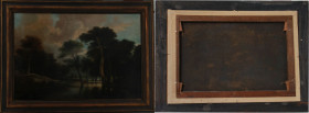 Kunst und Antiquitäten / Art and antiques. Ölgemälde. "Hirschjagd". Niederländischer Stil. Nach der Wiederherstellung dupliziert. Signatur und Monogra...