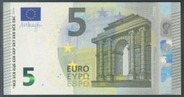 5 Euros. 2 de Mayo de 2013. Firma Draghi. Serie M (Portugal). (Edifil 2021: 493). SC.