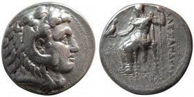 KINGS of MACEDON. Alexander III. 336-323 BC. AR Tetradrachm. Lifetime issue.