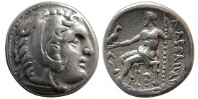 KINGS of MACEDON. Alexander III. 336-323 BC. AR Tetradrachm. 'Amphipolis'.