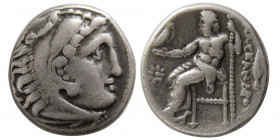 KINGS of MACEDON. Alexander III. 336-323 BC. AR Drachm. Kolophon mint.