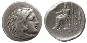 KINGS of MACEDON. Alexander III. 336-323 BC. AR Drachm
