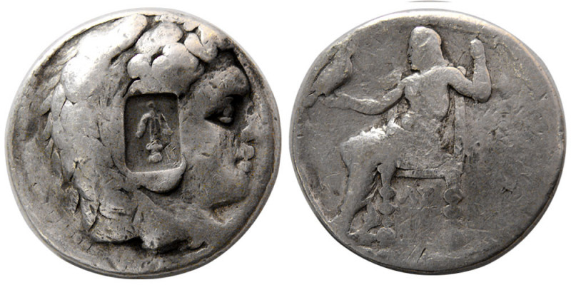 KINGS of MACEDON. Alexander III. 336-323 BC. AR Tetradrachm (15.68 gm; 25 mm). S...
