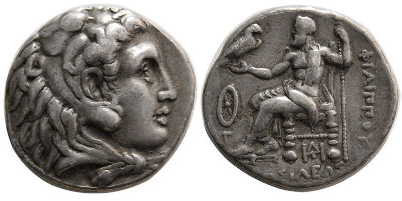 KINGS of MACEDON. Philip III Arrhideus. 323-317 BC. AR Tetradrachm ( 17.12 gm; 2...