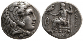 KINGS of MACEDON. Philip III. 323-317 BC.  AR Tetradrachm. Babylon.