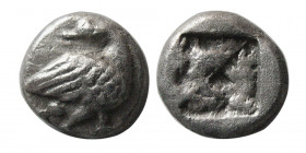 MACEDON. Eion. Circa 5th Century BC. AR Diobol.
