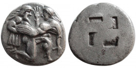 ISLANDS of THRACE, THASOS. Ca. 480-463 BC. AR Stater