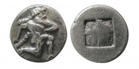 ISLANDS off THRACE, Thasos. Circa 510-480 BC. AR Obol.