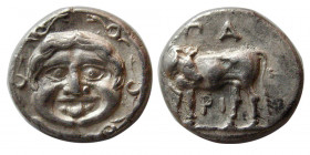 MYSIA, Parion. 4th century BC. AR Hemidrachm.