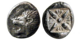 IONIA, Miletos. 478-390 BC. AR Obol.