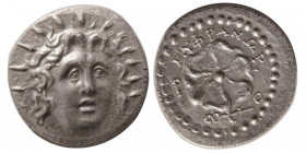 ISLANDS off CARIA. Rhodes. 88-42 BC. AR Drachm.