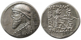 PARTHIAN KINGS. Mithradates II. 121-91 BC. AR Drachm