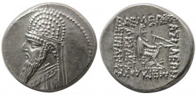 KINGS of PARTHIA. Mithradates II. 121-91 BC. AR Drachm