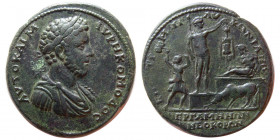 MYSIA. Pergamum. Commodus, AD. 177-192. Orichalcum Æ Medallion
