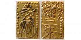 JAPAN. Mutsuhito. Circa 1860s. Gold 1 Bu.