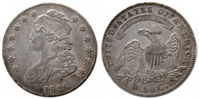 UNITED STATES. 1836 Capped Bust. Half Dollar (50 Cents).