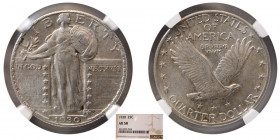 UNITED STATES. 1930. Quarter Dollar (25 C). NGC-AU 58.