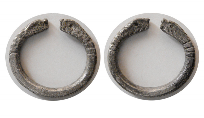 ACHAMENIED EMPIRE. Circa 550-350 BC. Silver Ring (5.56 gm; 27mm). Ring size 7 1/...