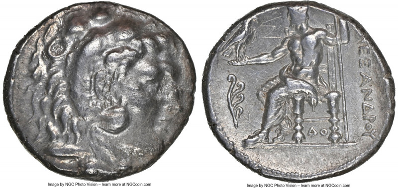 MACEDONIAN KINGDOM. Alexander III the Great (336-323 BC). AR tetradrachm (26mm, ...