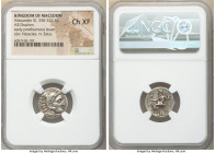 MACEDONIAN KINGDOM. Alexander III the Great (336-323 BC). AR drachm (17mm, 12h). NGC Choice XF. Posthumous issue of Colophon, 310-301 BC. Head of Hera...
