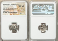 MACEDONIAN KINGDOM. Alexander III the Great (336-323 BC). AR drachm (16mm, 1h). NGC Choice VF. Early posthumous issue of Lampsacus, ca. 310-301 BC. He...