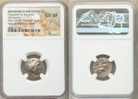 MACEDONIAN KINGDOM. Alexander III the Great (336-323 BC). AR drachm (17mm, 12h). NGC Choice VF. Posthumous issue of Colophon, ca. 301-297 BC. Head of ...