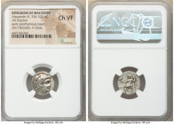 MACEDONIAN KINGDOM. Alexander III the Great (336-323 BC). AR drachm (16mm, 12h). NGC Choice VF. Posthumous issue of Magnesia ad Maeandrum, ca. 319-305...