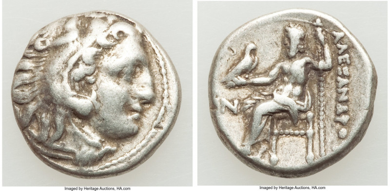 MACEDONIAN KINGDOM. Alexander III the Great (336-323 BC). AR drachm (16mm, 4.21 ...
