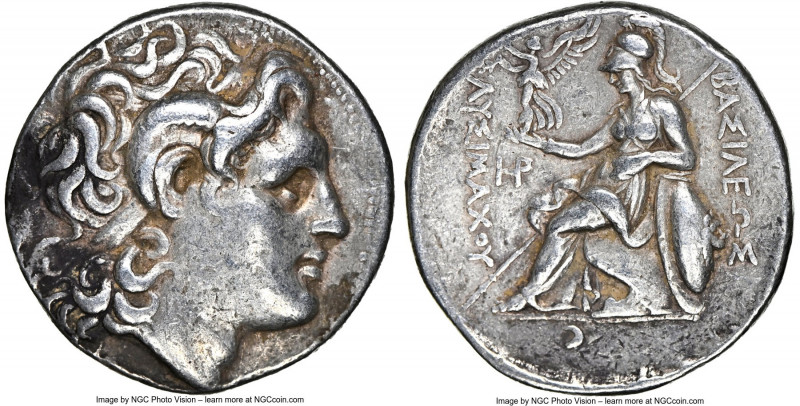THRACIAN KINGDOM. Lysimachus (305-281 BC). AR tetradrachm (28mm, 17.18 gm, 11h)....