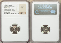 LYCIAN LEAGUE. Limyra. Ca. 167-81 BC. AR drachm (13mm, 12h). NGC XF. Series 1. Laureate head of Apollo right, hair falling in two ringlets / ΛΥΚΙΩΝ, c...