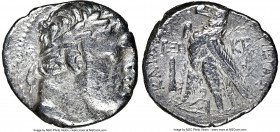 PHOENICIA. Tyre. Ca. 126/5 BC-AD 65/6. AR half-shekel (20mm, 6.81 gm, 12h). NGC Choice VF 3/5 - 3/5. Dated Civic Year 168 (AD 42/3). Laureate head of ...
