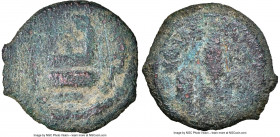 JUDAEA. Roman Procurators. Pontius Pilate (AD 26-36). AE prutah (15mm, 11h). NGC (ungraded) Fine. Jerusalem, dated Regnal Year 16 of Tiberius (AD 29/3...