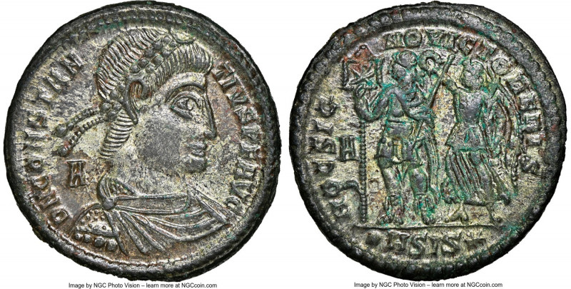 Constantius II, as Augustus (AD 337-361). BI centenionalis (24mm, 5.59 gm, 6h). ...