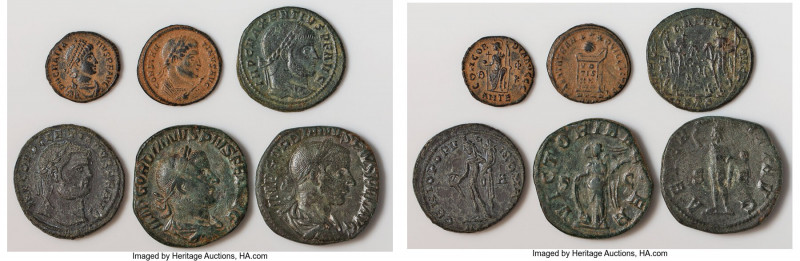 ANCIENT LOTS. Roman Imperial. AD 1st century. Lot of six (6) AE. VG-Fine. Includ...