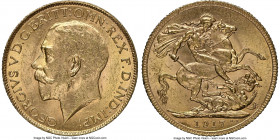 George V gold Sovereign 1917-C MS64 NGC, Ottawa mint, KM20. AGW 0.2355 oz. 

HID09801242017

© 2020 Heritage Auctions | All Rights Reserved