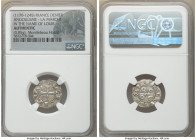La Marche 4-Piece Lot of Certified Deniers ND (1170-1245) Authentic NGC, Angouleme mint, PdA-2663. Struck in the name of Louis. Weights range from 0.7...