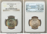 Bavaria. Otto 2 Mark 1904-D MS64 NGC, Munich mint, KM913. Attractive blue-green and bright orange toned. 

HID09801242017

© 2020 Heritage Auction...