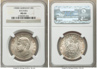 Bavaria. Otto 3 Mark 1908-D MS64 NGC, Munich mint, KM996, J-47. Pearl-gray and amber toned. 

HID09801242017

© 2020 Heritage Auctions | All Right...