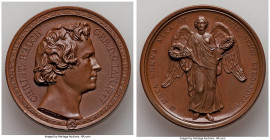 Brandenburg-Prussia. Friedrich Wilhelm III bronze "Christian Rauch - Sculptor and Medallist" Medal 1777-Dated (1799-1851) UNC, Forrer-III, pg 196. 44....