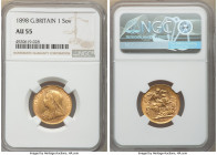 Victoria gold Sovereign 1898 AU55 NGC, KM785, S-3874. AGW 0.2355 oz. 

HID09801242017

© 2020 Heritage Auctions | All Rights Reserved