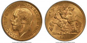George V gold 1/2 Sovereign 1914 MS64 PCGS, KM819, S-4006. AGW 0.1177 oz. 

HID09801242017

© 2020 Heritage Auctions | All Rights Reserved
