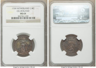 Gelderland. Provincial 1/4 Gulden 1759 MS64 NGC, KM89. Red-gold and lavender-gray toning with subdued reflectivity.

HID09801242017

© 2020 Herita...