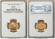 Oscar II gold 20 Kronor 1890-EB MS66 NGC, KM748. Honey-golden color with excellent eye-appeal. AGW 0.2593 oz. 

HID09801242017

© 2020 Heritage Au...