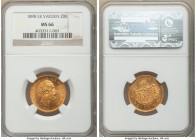 Oscar II gold 20 Kronor 1898-EB MS66 NGC, KM748. AGW 0.2593 oz. 

HID09801242017

© 2020 Heritage Auctions | All Rights Reserved