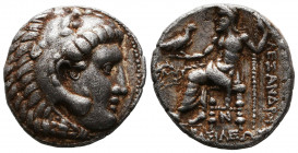 KINGS OF MACEDON. Alexander III ‘the Great’, 336-323 BC. Tetradrachm 
Reference:
Condition: Very Fine

Weight: 16 gr
Diameter: 25,3 mm