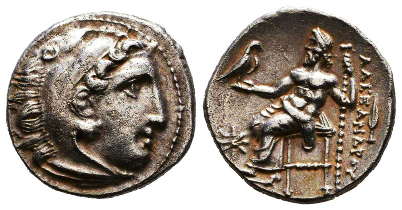 KINGS OF MACEDON. Alexander III ‘the Great’, 336-323 BC. Drachm.
Reference:
Cond...