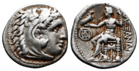 KINGS OF MACEDON. Alexander III ‘the Great’, 336-323 BC. Drachm.
Reference:
Condition: Very Fine

Weight: 4,1 gr
Diameter: 18,5 mm