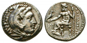 KINGS OF MACEDON. Alexander III ‘the Great’, 336-323 BC. Drachm.
Reference:
Condition: Very Fine

Weight: 4,1 gr
Diameter: 17 mm
