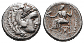 KINGS OF MACEDON. Alexander III ‘the Great’, 336-323 BC. Drachm.
Reference:
Condition: Very Fine

Weight: 4,1 gr
Diameter: 16,5 mm