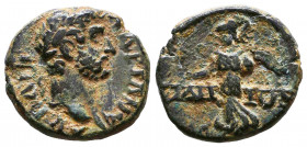 PAMPHYLIA, Side. Hadrian. AD 117-138. Æ
Reference:
Condition: Very Fine

Weight: 5 gr
Diameter: 19,1 mm